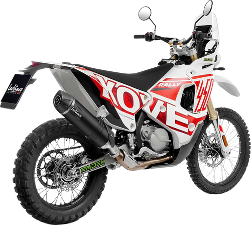 Slip-On Muffler - Black Stainless Steel