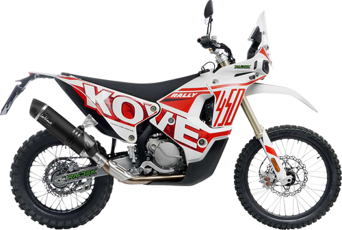 Slip-On Muffler - Black Stainless Steel