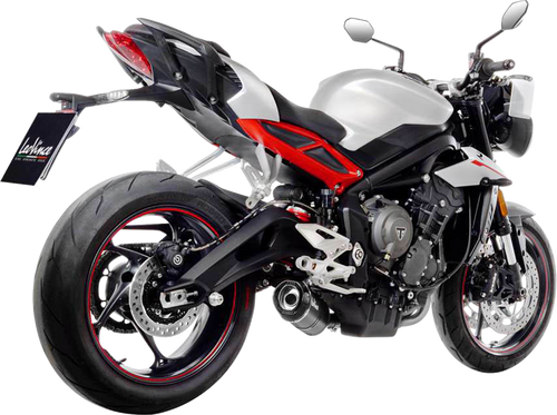 LV One Evo Muffler - Carbon Fiber - Street Triple 765