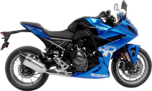 LV-14 R Exhaust System - 2-into-1 - Stainless Steel - GSX-8RS