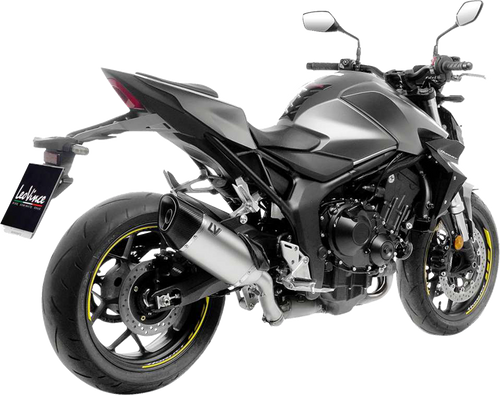 LV-14 R Slip-On Muffler - Titanium - Honda CB 1000 Hornet