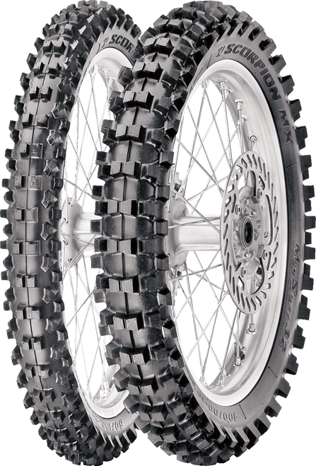 Tire - Scorpion™ MX32 Mid Soft - Rear - 2.75-10 - 37J | Pirelli