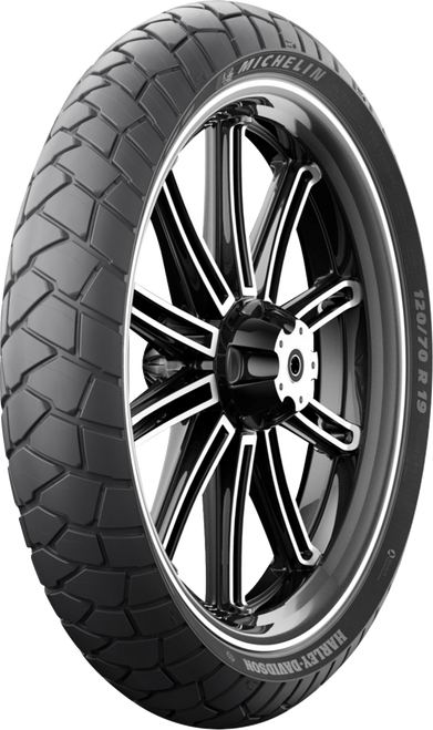 Tire - Scorcher Adventure - Front - 120/70R19 - 60V | Michelin