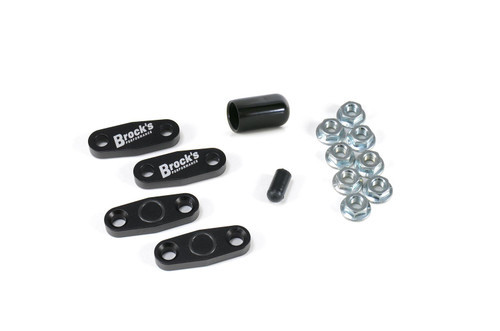 <p>Eliminate unnecessary components and unlock more precise tuning with Brock&rsquo;s Performance PAIR Block Off Plates. Designed to replace the factory PAIR (Pulsed Secondary Air Injection) system, these CNC-machined plates seal off the air injection ports on the cylinder head, preventing fresh air from entering the exhaust stream.</p> <p>By removing the PAIR system, you gain more accurate air/fuel ratio readings&mdash;essential for tuning&mdash;and reduce &ldquo;decel popping&rdquo; commonly caused by unburned air igniting in the exhaust. Whether you're chasing horsepower or just cleaning up your engine bay, this kit delivers the performance and weight savings racers demand.</p> <p><strong>FEATURES</strong></p> <ul> <li>Eliminates the OEM PAIR system for cleaner tuning</li> <li>Blocks open ports on the valve cover after PAIR removal</li> <li>Eliminates unwanted air in the exhaust stream</li> <li>Improves air/fuel accuracy by preventing false O2 sensor readings</li> <li>Decreases 'decel-popping' with aftermarket exhaust system</li> <li>Removes factory emissions pump (3 lb. located on front of engine, behind exhaust)</li> <li>Block-off plates and hardware weigh only 2.1 oz. (58g)</li> <li>CNC-machined billet aluminum with black anodized finish</li> <li>Laser-etched Brock&rsquo;s Performance logo for a clean look</li> <li>Includes airbox block-off cap/plug and stainless-steel hardware</li> <li>ECU flash or bypass plug may be required on some models</li> <li><a style="color: blue;" href="%%GLOBAL_ShopPathSSL%%/content/Instructions/Hayabusa/992157.pdf" target="_blank">Click to view Installation Information</a></li> </ul>