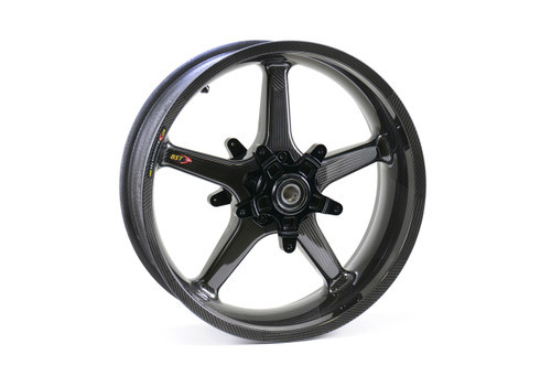 <ul> <li><span style="color: #666666; font-weight: bold;">SIZE :</span> 5.5" x 18"</li> <li><span style="color: #666666; font-weight: bold;">BRAKE ROTOR PCD :</span> 5 x 6.7&rdquo; (170mm) &ndash; &ldquo;Spoke Mounted&rdquo;</li> <li><span style="color: #666666; font-weight: bold;">WEIGHT :</span> 10.50 lb. (4.76 kg) <br /> Add 0.50 lb. (0.22 kg) with Worldwide Bearings ceramic bearings<br /> Add 0.60 lb. (0.27 kg) with Worldwide Bearings steel bearings</li> <li><span style="color: #666666; font-weight: bold;">STATIC LOAD RATING :</span> 518 lb. (235 kg)<br /> <a style="color: red;" href="http://blog.brocksperformance.com/bst-wheel-load-rating-information/" target="_blank"><strong>Click Here: Important Load Rating Safety Information</strong></a></li> <li><span style="color: #666666; font-weight: bold;">MATERIALS :</span> Carbon fiber and aluminum</li> <li><span style="color: #666666; font-weight: bold;">STYLE :</span> Straight, five-spoke configuration</li> <li><span style="color: #666666; font-weight: bold;">VALVE STEMS :</span> BST Ultra-High-Speed (UHS) 90-degree, aluminum stems and caps</li> <li><span style="color: #666666; font-weight: bold;">APPROVALS :</span> DOT E and JWL for street and track use</li> <li><span style="color: #666666; font-weight: bold;">FITMENT :</span> Direct OEM replacement</li> <li><span style="color: #666666; font-weight: bold;">TPMS :</span> Compatible with OEM TPMS sensor assembly (see 'Fitment' tab for more info)</li> <li><span style="color: #666666; font-weight: bold;">WARRANTY :</span> 2 Years</li> </ul> <p><a href="%%GLOBAL_ShopPathSSL%%/content/BST_Drawings/33022_7000_HD_Engineered_Drawings.pdf" target="_blank"><img src="https://cdn7.bigcommerce.com/s-415rnuyx4g/product_images/uploaded_images/images/HD_Engineering_Drawing_Th.jpg" alt="" width="415px" height="50px" align="left" /></a></p> <div class="moretab" data-title="Fitment"> <p><strong>TPMS Note:</strong> For bikes equipped with a factory TPMS system, the BST valve stem must be removed and replaced with the TPMS sensor assembly from the OEM wheel. Alternatively, a new TPMS sensor assembly can be purchased through a dealer and installed, allowing you to retain the TPMS functionality of the OEM wheel.</p> <p><strong>Brake Rotor Note:</strong> Before purchasing wheels for Harley-Davidson Touring models, due to variations in the OEM wheels equipped on each model, please verify the brake rotor mounting size. Models equipped with 7-bolt rotors (Agitator / Slicer / Chisel) will still be compatible with the purchase of aftermarket rotors. See Brake Rotor pitch circle diameter (PCD) on the description tab to see what rotor fits this wheel. For CVO models look over the engineered drawing to verify fitment.</p> </div> <div class="moretab" data-title="Product Details"> <p><iframe src="https://store-415rnuyx4g.mybigcommerce.com/content/Descriptions/BST_Wheels_Product_Details_Tab.html" width="575" height="500" frameborder="0"></iframe></p> </div> <div class="moretab" data-title="Technical"> <p><iframe src="https://store-415rnuyx4g.mybigcommerce.com/content/Descriptions/BST_Wheels_Technical_Tab.html" width="575" height="500" frameborder="0"></iframe></p> </div>