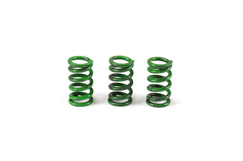 <p>Brock&rsquo;s Extra Heavy Duty Clutch Springs are the best-kept secret in Real Street, Grudge, and other high-horsepower hand-clutch applications. Designed from valve-spring quality steel, each spring is shot-peened and stress-relieved to endure the intense heat and abuse of drag-style launches&mdash;engineered for millions of trouble-free cycles with zero sag.</p>
<p>Perfect for heavier riders or anyone demanding maximum clamping force, these springs deliver unmatched consistency and power transfer. When installed in the proven &ldquo;Real Street&rdquo; configuration, they balance heavy-duty performance with controllable lever feel.</p>
<p><strong>FEATURES</strong></p>
<ul>
<li>Includes (3) extra heavy duty green springs (.120&Prime; dia. wire)</li>
<li>Proven choice in Real Street, Grudge, and high-power hand-clutch racing</li>
<li>Especially effective for heavier riders</li>
<li>Extends clutch life and reduces slippage under load</li>
<li>Made from valve-spring quality material, shot-peened and stress-relieved</li>
<li>Built to last millions of cycles without sagging</li>
<li>Reference: 130 lb. static pressure at 1.04&Prime; installed height</li>
<li><a style="color: blue;" href="%%GLOBAL_ShopPathSSL%%/content/Instructions/ZX14/996421.pdf" target="_blank">Click here to view Installation Instructions</a></li>
</ul>
<p><strong>FITMENT &ndash; IMPORTANT INFORMATION BEFORE ORDERING</strong></p>
<ul>
<li><strong><span style="color: #ff0000;">Brock&rsquo;s Performance <strong><a href="%%GLOBAL_ShopPathSSL%%/clutch-mod-kit-zx14r-270682/" target="_blank"><span style="color: #ff0000;"><strong>ZX-14R Clutch Mod Kit</strong></span></a></strong> or <strong><a href="%%GLOBAL_ShopPathSSL%%/clutch-mod-kit-deluxe-zx14r-270695/" target="_blank"><span style="color: #ff0000;"><strong>Deluxe Kit</strong></span></a>&nbsp;</strong>are required.</span></strong></li>
<li><strong>For those who do not already have the ZX-14R Clutch Mod Kit, the full kit with the 'Real Street' configuration can be <a style="color: blue;" href="%%GLOBAL_ShopPathSSL%%/clutch-mod-kit-real-street-zx-14r-270773/" target="_blank">purchased here.</a></strong></li>
</ul>
<p><strong>REAL STREET CLASS CONFIGURATION</strong></p>
<ul>
<li>(67 lb. &times; 3) + (130 lb. &times; 3) = 591 lb. total</li>
<li>Install heavy duty springs (green) in every other location (no shims or base washers used with these)</li>
<li>Install .020&Prime; base washer and .180&Prime; shim with the remaining 3 clutch springs</li>
</ul>