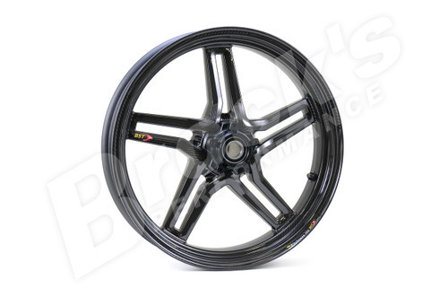 <ul>
<li><span style="color: #666666; font-weight: bold;">SIZE :</span> 3.5" x 17"</li>
<li><span style="color: #666666; font-weight: bold;">WEIGHT :</span> 6.10 lb. (2.77 kg)<br /> Add .40 lb. (0.181 kg) with Worldwide Bearings ceramic bearings<br /> Add .45 lb. (0.204 kg) with Worldwide Bearings steel bearings</li>
<li><span style="color: #666666; font-weight: bold;">STATIC LOAD RATING :</span> 440 lb. (200 kg)<br /> <a style="color: red;" href="http://blog.brocksperformance.com/bst-wheel-load-rating-information/" target="_blank"><strong>Click Here: Important Load Rating Safety Information</strong></a></li>
<li><span style="color: #666666; font-weight: bold;">MATERIALS :</span> Carbon fiber and aluminum</li>
<li><span style="color: #666666; font-weight: bold;">STYLE :</span> Straight, seven-spoke configuration</li>
<li><span style="color: #666666; font-weight: bold;">VALVE STEMS :</span> BST Ultra-High-Speed (UHS) 90-degree, aluminum stems and caps</li>
<li><span style="color: #666666; font-weight: bold;">APPROVALS :</span> DOT E and JWL for street and track use</li>
<li><span style="color: #666666; font-weight: bold;">FITMENT :</span> Direct OEM replacement</li>
<li><span style="color: #666666; font-weight: bold;">WARRANTY :</span> 2 Years</li>
</ul>
<div class="moretab" data-title="Product Details">
<p><iframe src="https://store-415rnuyx4g.mybigcommerce.com/content/Descriptions/BST_Wheels_Product_Details_Tab.html" width="575" height="500" frameborder="0"></iframe></p>
</div>
<div class="moretab" data-title="Technical">
<p><iframe src="https://store-415rnuyx4g.mybigcommerce.com/content/Descriptions/BST_Wheels_Technical_Tab.html" width="575" height="500" frameborder="0"></iframe></p>
</div>