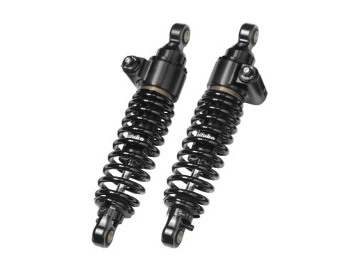 <ul> <li>Significantly increased riding comfort and adjustability</li> <li>Alloyed steel main shock body with black finish</li> <li>Springs manufactured from Cr-Si alloyed steel (black)</li> <li>Black anodized CNC machined billet aluminum head</li> <li>Spring preload adjustment system allows fast and easy adjustment</li> <li>Nitrogen pressurized coaxial chamber with oil/gas aluminum piston</li> <li>Adjustable features include:</li> <ul> <li>Hydraulic spring preload (10 mm = 20 clicks)</li> <li>Hydraulic rebound</li> </ul> </ul> <div class="moretab" data-title="About Bitubo"> <p><iframe src="%%GLOBAL_ShopPathSSL%%/content/Descriptions/About_Bitubo_Description_Tab.html" width="100%" height="500" frameborder="0"></iframe></p> </div>