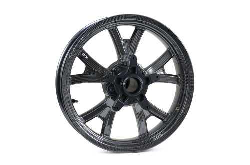 <ul> <li><span style="color: #666666; font-weight: bold;">SIZE :</span> 3.5" x 16"</li> <li><span style="color: #666666; font-weight: bold;">BRAKE ROTOR PCD :</span> 5 x 6.7&rdquo; (170mm) &ndash; &ldquo;Spoke Mounted&rdquo;</li> <li><span style="color: #666666; font-weight: bold;">WEIGHT :</span> Coming Soon<br /> Add 0.60 lb. (0.272 kg) with Worldwide Bearings ceramic bearings<br /> Add 0.65 lb. (0.295 kg) with Worldwide Bearings steel bearings</li> <li><span style="color: #666666; font-weight: bold;">STATIC LOAD RATING :</span> 518 lb. (235 kg)<br /> <a style="color: red;" href="http://blog.brocksperformance.com/bst-wheel-load-rating-information/" target="_blank"><strong>Click Here: Important Load Rating Safety Information</strong></a></li> <li><span style="color: #666666; font-weight: bold;">MATERIALS :</span> Carbon fiber and aluminum</li> <li><span style="color: #666666; font-weight: bold;">STYLE :</span> Five curved, split-spoke configuration</li> <li><span style="color: #666666; font-weight: bold;">VALVE STEMS :</span> BST Ultra-High-Speed (UHS) 90-degree, aluminum stems and caps</li> <li><span style="color: #666666; font-weight: bold;">APPROVALS :</span> DOT E and JWL for street and track use</li> <li><span style="color: #666666; font-weight: bold;">FITMENT :</span> Direct OEM replacement&nbsp;</li> <li><span style="color: #666666; font-weight: bold;">TPMS :</span> Compatible with OEM TPMS sensor assembly (see 'Fitment' tab for more info)</li> <li><span style="color: #666666; font-weight: bold;">WARRANTY :</span> 2 Years</li> </ul> <p><strong>For Harley-Davidson models equipped with factory ABS:</strong> When altering the diameter of the front wheel, the wheel speed sensor needs to be recalibrated to prevent loss of braking.</p> <p><a href="%%GLOBAL_ShopPathSSL%%/content/BST_Drawings/33014_7000_HD_Engineered_Drawings.pdf" target="_blank"><img src="https://cdn11.bigcommerce.com/s-415rnuyx4g/product_images/uploaded_images/images/HD_Engineering_Drawing_Th.jpg" alt="" width="415px" height="50px" align="left" /></a></p> <div class="moretab" data-title="Fitment"> <p><strong>TPMS Note:</strong> For bikes equipped with a factory TPMS system, the BST valve stem must be removed and replaced with the TPMS sensor assembly from the OEM wheel. Alternatively, a new TPMS sensor assembly can be purchased through a dealer and installed, allowing you to retain the TPMS functionality of the OEM wheel.</p> <p><strong>Brake Rotor Note:</strong> Before purchasing wheels for Harley-Davidson Touring models, due to variations in the OEM wheels equipped on each model, please verify the brake rotor mounting size. Models equipped with 7-bolt rotors (Agitator / Slicer / Chisel) will still be compatible with the purchase of aftermarket rotors. See Brake Rotor pitch circle diameter (PCD) on the description tab to see what rotor fits this wheel. For CVO models look over the engineered drawing to verify fitment.</p> </div> <div class="moretab" data-title="Product Details"> <p><iframe src="https://store-415rnuyx4g.mybigcommerce.com/content/Descriptions/BST_Wheels_Product_Details_Tab.html" width="575" height="500" frameborder="0"></iframe></p> </div> <div class="moretab" data-title="Technical"> <p><iframe src="https://store-415rnuyx4g.mybigcommerce.com/content/Descriptions/BST_Wheels_Technical_Tab.html" width="575" height="500" frameborder="0"></iframe></p> </div>