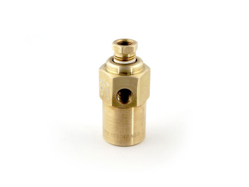 <ul>
<li>Use CO2 to operate air shifter</li>
<li>Fixed (non-adjustable) pressure at 140 PSI</li>
<li>Includes bottle adapter fitting</li>
<li>1/8&rdquo; NPT ports</li>
</ul>