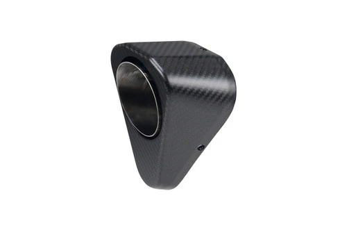 <ul> <li>Replacement carbon fiber exhaust tip</li> <li>Compatible with Penta-Carbon mufflers</li> <li>Includes necessary rivets for installation</li> <li>NOT compatible with CT Series mufflers</li> </ul>