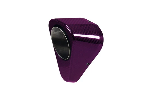 <ul> <li>Replacement carbon fiber exhaust tip</li> <li>Compatible with Penta-Carbon mufflers</li> <li>Includes necessary rivets for installation</li> <li>NOT compatible with CT Series mufflers</li> </ul>