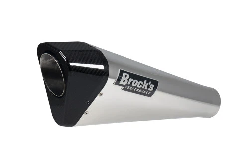 BST Carbon Fiber Exhaust Tip Carbon Titanium Chameleon