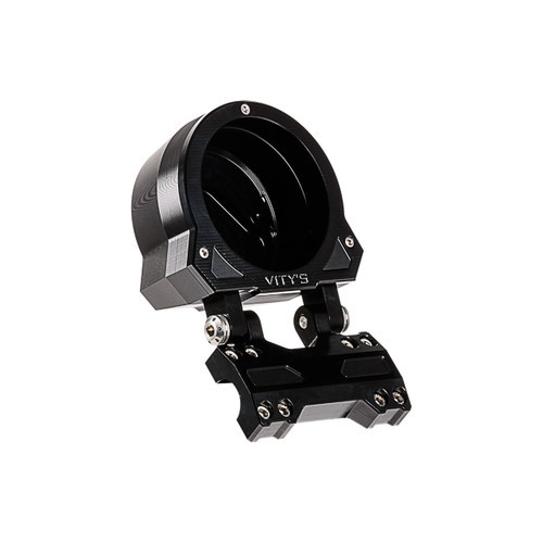 <ul>
<li>Black adjustable single gauge housing</li>
<li>CNC machined from billet aluminum</li>
<li>Designed to allow angle adjustment of gauge pod</li>
<li>Able to mount up or down on Vity's risers</li>
<li><strong>Only compatible with <a style="color: blue;" href="%%GLOBAL_ShopPathSSL%%/v-twin/vitys-design/risers-gauge-housings/risers/" target="_blank">Vity's risers</a> (risers pictured above must be purchased separately)</strong></li>
<li>Compatible with Low Rider S 117 (22-23), Dyna models with single 4 inch speedometer diameter</li>
<li><a style="color: blue;" href="%%GLOBAL_ShopPathSSL%%/gauge-extension-bracket-black-road-glide-and-low-rider-s/" target="_blank">Gauge extension brackets</a> available here</li>
<li>Includes hardware for wire tuck back plate</li>
</ul>
<p><em>Installation should be performed following the OEM Harley-Davidson Service Manual and torque specifications</em></p>
<div class="moretab" data-title="About Vity's Design">
<p>Vity's goal is to dedicate the highest effort we possibly can into our original, custom designed products for your beloved Harley Davidson. Quality and customer satisfaction is imperative to us. We also love our heritage that helped us greatly in the process of creating this brand. Italian craftsmanship at its best.</p>
<p>Vity&rsquo;s Design showcases the natural beauty of CNC machining, in most products, by intentionally omitting final finishing processes such as tumbling, stonewashing, burnishing, or polishing.</p>
<p>The following quote from Vity's Design Founder, Matteo Vitali is translated from Italian: "From the incredible passion for Harley Davidson, my every single iron take shape. From a deep and meticulous study of materials, shapes and color, my accessories come to life."</p>
</div>