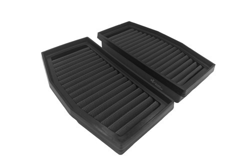 <ul>
<li>Single-layer water-resistant polyester</li>
<li>P08 F1-85 material currently used in MotoGP and WSBK</li>
<li>Highest existing permeability of any air filter on the market</li>
<li>Innovative polyester material allows for consistent airflow</li>
<li>Steel wire mesh with epoxy varnish finish</li>
<li>Patented PTFE (Teflon&trade;) treatment creates a water-resistant barrier</li>
<li>Optimized filter surface area provides more airflow, more power, and more filtration</li>
<li>Increased air permeability and filtration efficiency when compared to cotton air filters</li>
<li>Airflow: 15,000 l/m<sup>2</sup>/sec. / Filtration: 85&mu;m</li>
<li>Can be cleaned using only compressed air</li>
<li>Dry filter, no oil treatments required</li>
<li>Direct OEM replacement</li>
<li>1-year warranty</li>
</ul>
<div class="moretab" data-title="Product Details">
<p><iframe src="%%GLOBAL_ShopPathSSL%%/content/Descriptions/Sprint_Filter_Product_Details_Tab_P08F1_85.html" width="575" height="500" frameborder="0"></iframe></p>
</div>
<div class="moretab" data-title="Technical">
<p><strong>OEM Reference:</strong> BMW 13725A72844</p>
</div>