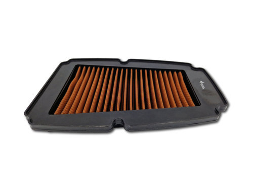 <ul>
<li>Single-layer polyester</li>
<li>P08 material is currently used in MotoGP and WSBK</li>
<li>Innovative polyester material allows for consistent airflow</li>
<li>Steel wire mesh with epoxy varnish finish</li>
<li>Optimized filter surface area provides more airflow, more power, and more filtration</li>
<li>Increased air permeability and filtration efficiency when compared to cotton air filters</li>
<li>Airflow: 5,050 l/m<sup>2</sup>/sec. / Filtration: 80&mu;m</li>
<li>Can be cleaned using only compressed air</li>
<li>Dry filter, no oil treatments required</li>
<li>Direct OEM replacement</li>
<li>1-year warranty</li>
</ul>
<div class="moretab" data-title="Product Details">
<p><iframe src="%%GLOBAL_ShopPathSSL%%/content/Descriptions/Sprint_Filter_Product_Details_Tab_P08.html" width="575" height="500" frameborder="0"></iframe></p>
</div>
<div class="moretab" data-title="Technical">
<p><strong>OEM Reference:</strong> Voge 180100121-0001</p>
</div>