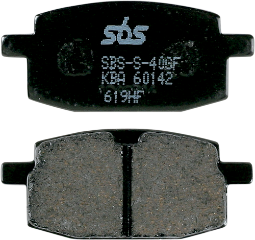 Sbs Hf Street Ceramic Organic Brake Pads 619Hf