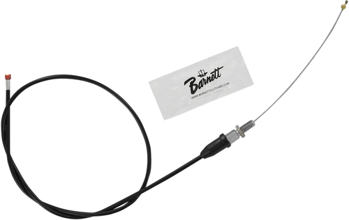 Barnett Black Vinyl Throttle Idle Cable 1013130012