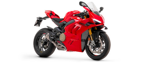 Arrow Exhaust Ducati Panigale V4 2018-2024 Titanium Works silencers (right and left) with stainless steel link pipes