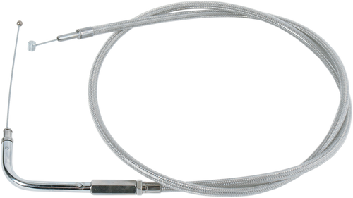 DRAG SPECIALTIES Stainless Braided Throttle Cable 0650-0293