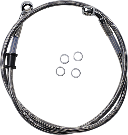 DRAG SPECIALTIES Stainless Steel Brake Line Kit 1741-5844