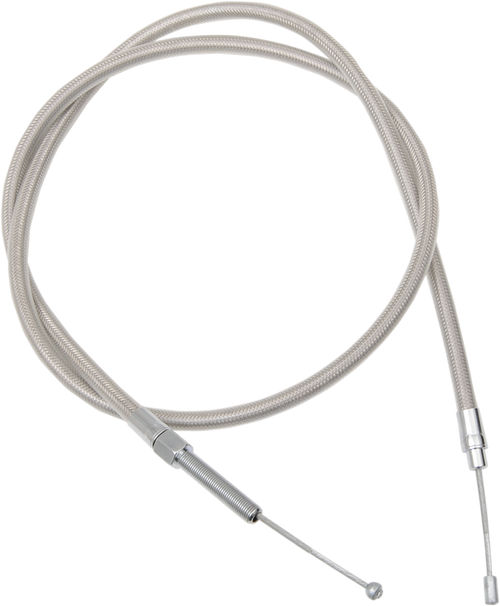 DRAG SPECIALTIES High-Efficiency Braided Stainless Steel Clutch Cable 0652-1536