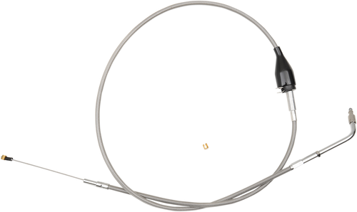 La Choppers Stainless Braided Handlebar Idle Cable La8100Id00