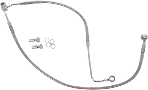 DRAG SPECIALTIES Stainless Steel Brake Line Kit 1741-3775