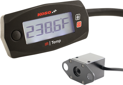 Koso North America Infrared Tire Temperature Meter With Sensor Ba033050