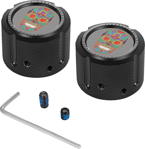 Figurati Designs Front Axle Nut Cover Fd30Facblk