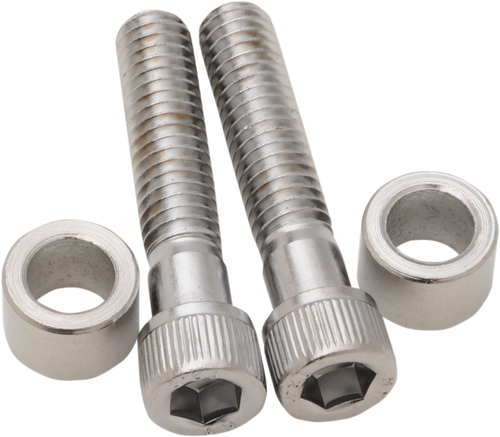 DRAG SPECIALTIES Handlebar Clamp Screws with Spacers 0603-0555
