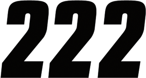 Factory Effex Number Stickers 890082