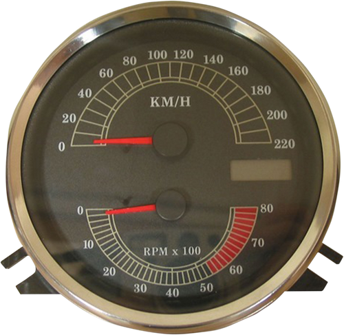 DRAG SPECIALTIES Electric Speedometer Tachometer 2210-0332