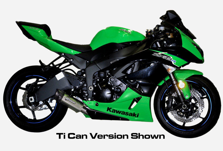 Graves Motorsports ZX6R / ZX636  Carbon Slip-on Exhaust