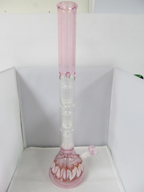 24" Triple Chamber Color Tube WP (Pink)