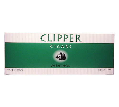 Clipper Menthol Cigars 100's Box 10/20pk