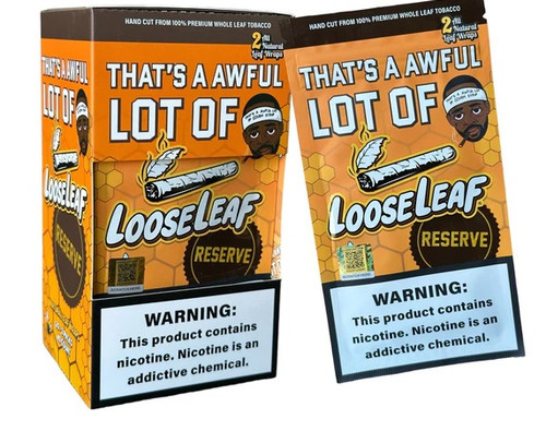 Loose Leaf Thats A Awful Lot Of Gold *Reserve* Cigars 20/2Pack 