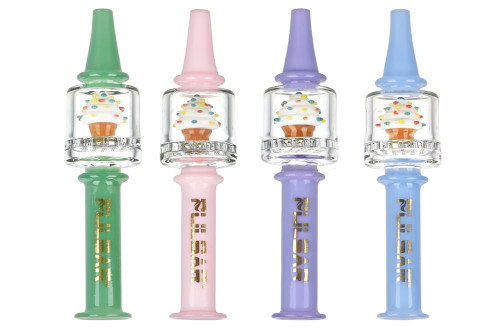 6.75" Ice Cream Perc Honeycomb Nectar Collector Straw 1ct 