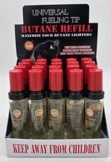 LAL Mini Butane Gas 20ct Display