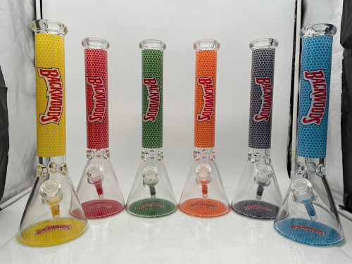 10" Famous Pattern #2 Beaker Base Water Pipe w/Stem & Bowl