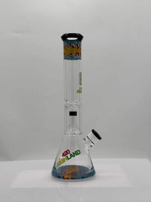 16" Reversal Shower Perc Beaker Base Water Pipe