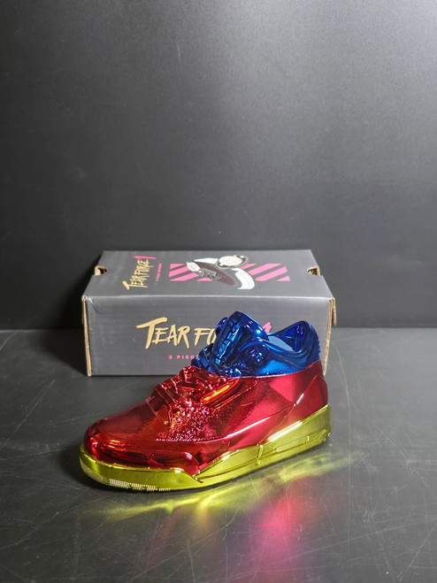 6" Kicks 3Part Sneakers Grinder 1ct (Red)
