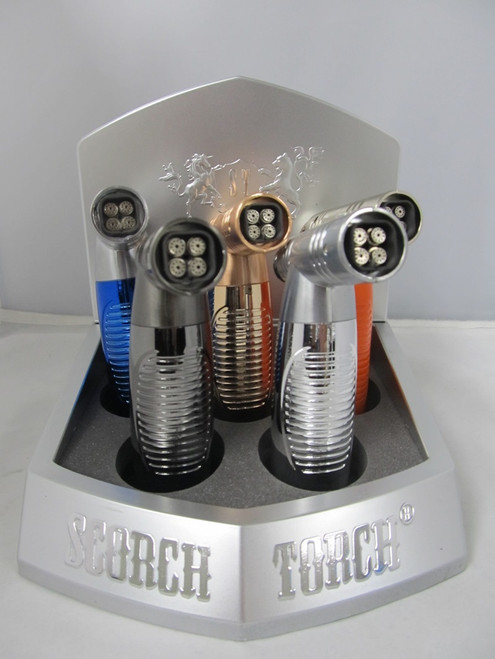Scorch 4" CNC 4Flame Torch 6ct Display 