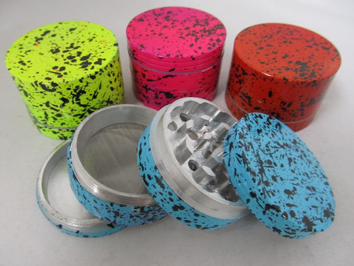 56mm Splash Color Art 4 Part Grinder
