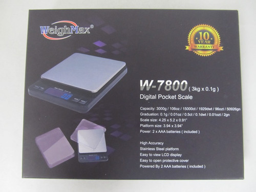 Weigh Max W-7800 (3.0KG X 0.1g)