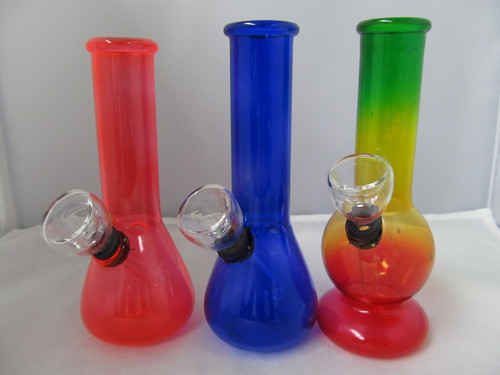 6" Multi Color & Design Water Pipe