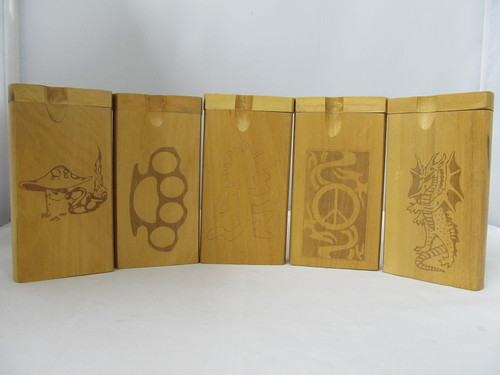 4" Wooden Dugout Multi Design 