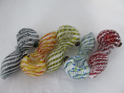 4" Multi Design Hand Pipe Style #56