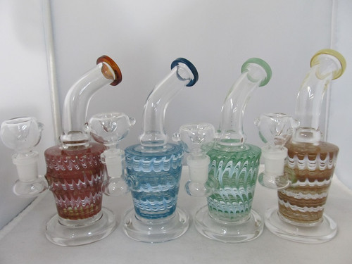 7" Bent Tube Color Base & Tip Hanger Banger Rig