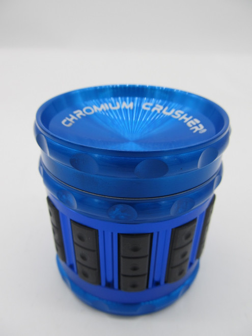 Chromium Crusher 2.5" Vortex Deluxe Grip 4P Grinder (Blue) 